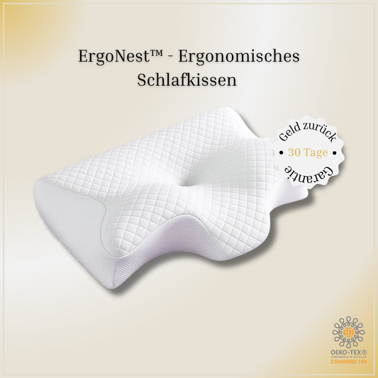 ErgoNest™ -  Ergonomisches Schlafkissen.