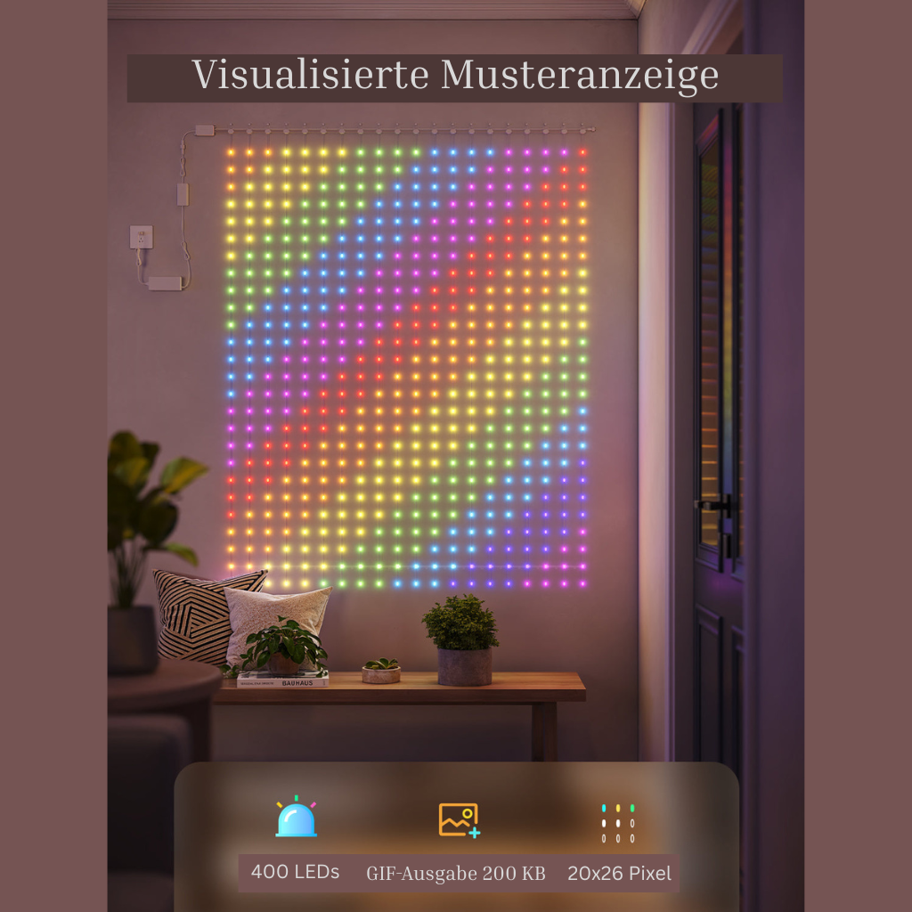 LumiX - der Magische LED-Vorhang