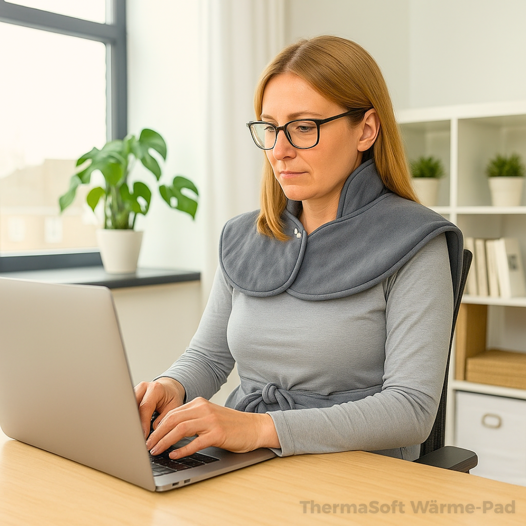 ThermaSoft Wärme-Pad – Sanfte Wärme für Rücken & Nacken