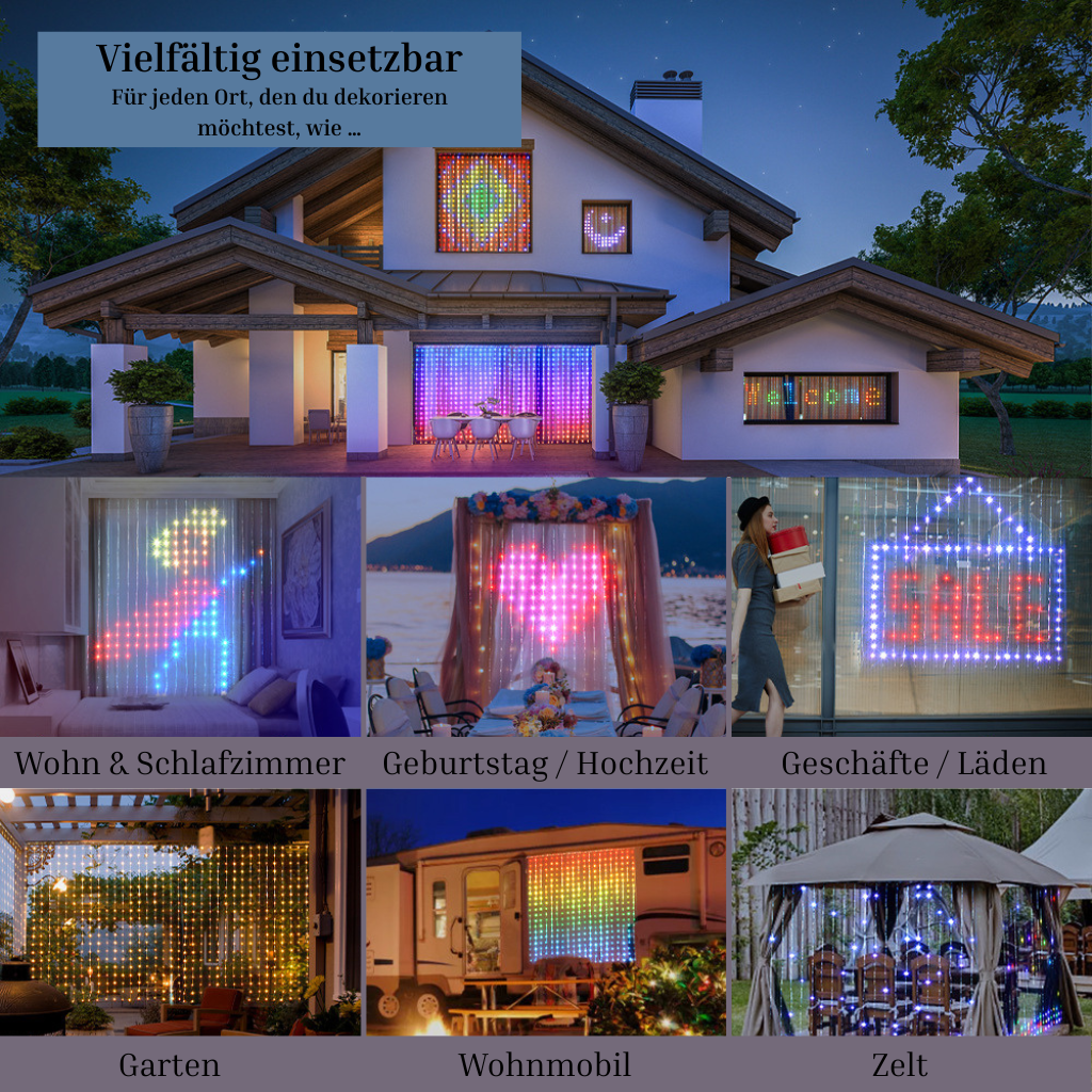 LumiX - der Magische LED-Vorhang
