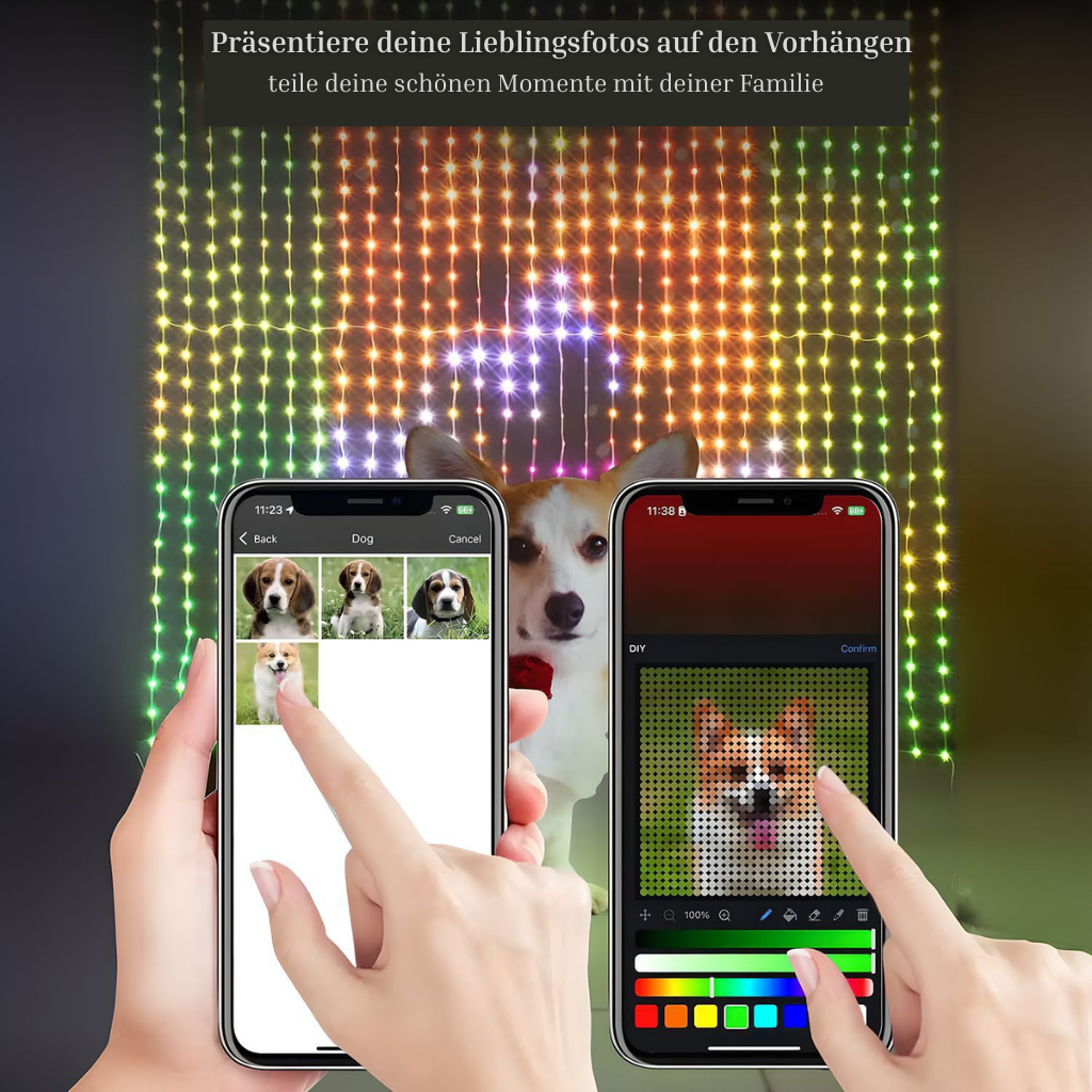 LumiX - der Magische LED-Vorhang